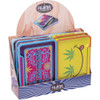 Fujima Leaf Rolling Tray Stash Box - 8"x5.75"/Asst/6PC DISP