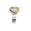 Pulsar Rainbow Candy Swirl No-Roll Herb Slide - 14mm M /  Colors/9CT DISPLAY