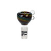 Pulsar Rainbow Candy Swirl No-Roll Herb Slide - 14mm M /  Colors/9CT DISPLAY