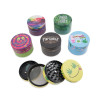 Wacky Grinderz Hemp Leaf Assortment | 4pc | 2.5" | 6pc Display