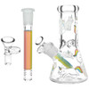 Pulsar Caticorns Design Series Glass Beaker Water Pipe - 8" / 14mm F