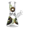 Pulsar Forbidden Donuts Design Series Glass Beaker Water Pipe - 8" / 14mm F