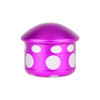 Mushroom Aluminum Grinder - 4pc / 1.8" / Colors Vary
