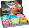 Fujima Glow Silicone Snuffer Ashtray - 3.5" / Asst / 12PC DISP
