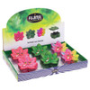 Stoned Hemp Leaf Polyresin Stash Box - 3.5" x 3.5"/6CT DISPLAY