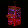 Dabtized Arcloudz LED Arcade 2.0 Glass Water Pipe - 7" / 14mm F / Designs Vary