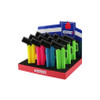 Newport Single Flame Torch Lighter - 4.6"/Asst /12PC DISP