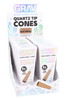 GRAV Quartz Tip Natural Pre-Rolled Cones - Short Kings / 6pc /16PK DISPLAY