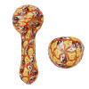Pulsar Inside Print Glass Spoon Pipe - 5"