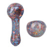 Pulsar Inside Print Glass Spoon Pipe - 5"