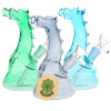 Puff the Magic Dragon Glass Water Pipe - 6" / 14mm F / Colors Vary