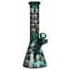 Pulsar Greatest Hits Series Glow Herb Pipe Duo - V-Dubz / 10" / 14mm F
