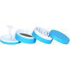 SeshGear Glow In The Dark Metal Grinder - 4pc / 1.75" / Assorted Colors/12CT DISPLAY SeshGear Glow In The Dark Metal Grinder - 4pc / 1.75" / Assorted Colors/12CT DISPLAY