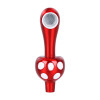 Spotted Mushroom Aluminum Hand Pipe  - 3.75"/12CT DISPLAY