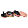 Pulsar Design Series Aluminum Grinder - 4pc / 2.5" / Cheeseburger