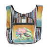 Threadheads Himalayan Hemp Patchwork Shoulder Bag - 15" x 14"