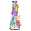 Pulsar Artist Series Glow Beaker Water Pipe - 9.75" / 14mm F