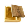 BRNT Briq Concrete Ashtray with Walnut Lid - Limited Edition