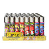 Clipper Lighter - Mushroom Print/48PC DISPLAY