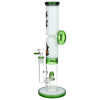 13" Pulsar Double Stacked Halloween Glass Water Pipe / 14mm F