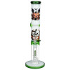 13" Pulsar Double Stacked Halloween Glass Water Pipe / 14mm F