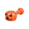 4" Jack-O-Lantern Glass Hand Pipe