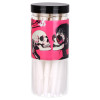Pulsar Design Series Beaker Water Pipe Smokers Kit - 7.75" / Sakura Skulls