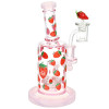 Pulsar Fruit Series Glow In The Dark Dab Rig Kit - 8" / 14mm F Strawberry Cough Glow