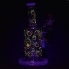 Pulsar Fruit Series Glow In The Dark Dab Rig Kit - 8" / 14mm F Strawberry Cough Glow