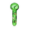 Pulsar Fruit Series 10" Beaker, Pipe and Poker Glow Combo Avocado Gold