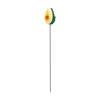 Pulsar Fruit Series 10" Beaker, Pipe and Poker Glow Combo Avocado Gold