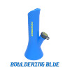 Piece Maker Kali Go! 8.5" Silicone Beaker with Attached Kap Lid Bouldering Blue