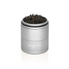 ONGROK 5pc Storage Grinder w/ Pyramid Teeth Silver ONGROK 5pc Storage Grinder w/ Pyramid Teeth Silver