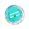 Giddy Glass Ashtray - 3" / Smoke Meowt /6ct Display