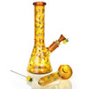 Pulsar Fruit Series Pineapple Express Herb Pipe Glow Duo - 10" / 14mm F Pulsar Fruit Series Pineapple Express Herb Pipe Glow Duo - 10" / 14mm F