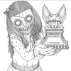 Beauty of Horror 5: Haunt of Fame Coloring Book by Alan Robert