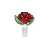 Pulsar Valentine's Hearts n Roses Glass Beaker Water Pipe & Hand Pipe Set - 10" / 14mm F