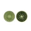 ONGROK 5 Piece Flower Tooth Storage Grinder Green