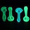 Glowing Spectrals Glass Spoon Pipe Assortment - 3.5" / Assorted Colors/4ct Bundle