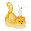 SeshGear Furry Kitty Glass Water Pipe - 4.75" / 14mm F / Colors Vary