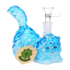 SeshGear Furry Kitty Glass Water Pipe - 4.75" / 14mm F / Colors Vary