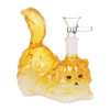 SeshGear Furry Kitty Glass Water Pipe - 4.75" / 14mm F / Colors Vary