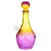 SeshGear Vintage Ombre Glass Water Pipe - 11" / 14mm F / High Stripe/Colors Vary