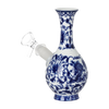 SeshGear Chinese Vase Ceramic Water Pipe -  5.7" / Bubble Base
