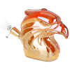 SeshGear Eagle Eye Electroplated Glass Water Pipe - 4.75" / 14mm F / Colors Vary