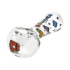 Pulsar Building Blocks Glass Spoon Pipe - 4.5"/3CT Bundle