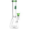 SeshGear Beaker Glass Water Pipe - 10" / 14mm F / Assorted Colors/3CT Bundle
