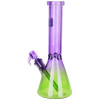 Seshgear Straight Up Beaker Glass Water Pipe - 13.75" / 14mm F / Assorted Colors/3CT Bundle