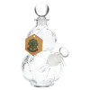 SeshGear Clear Vintage Gourd Glass Water Pipe - 8" / 14mm F / Clear