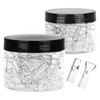 75CT JAR - Clear Glass Tips - 10mm by (34mm or 31mm)